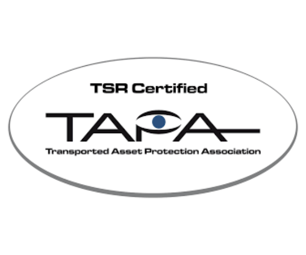 TAPA Certified TAPA Certified